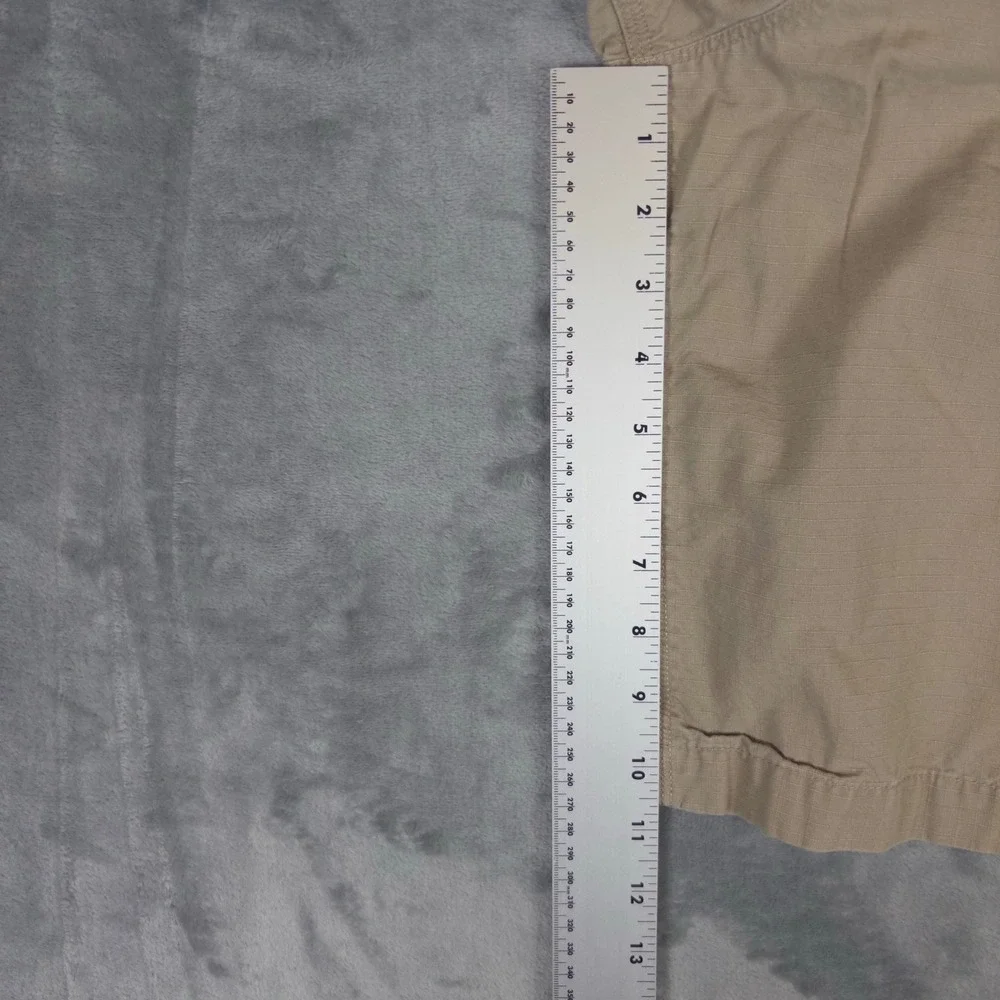 The North Face Rainier Surplus Shorts Mens 36 Khaki Tan Cargo Ripstop Hiking